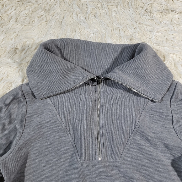 Varley Oversize-Collar Ribbed Jumper - Size Small - Picture 9 of 16